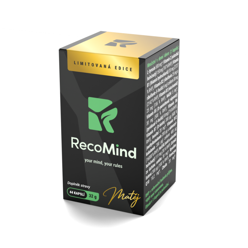 RecoMind® -  prémiová přírodní podpora soustředění